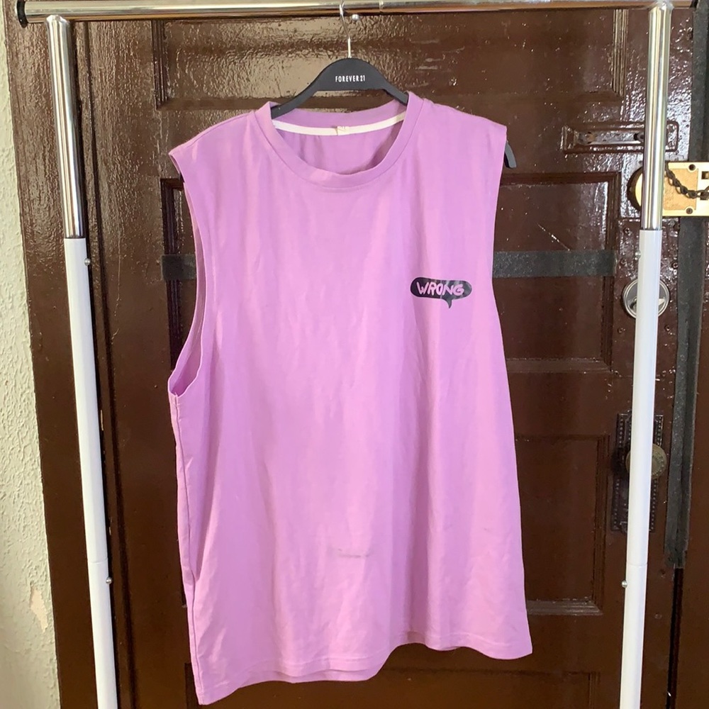 Men’s Lilac Muscle Tee